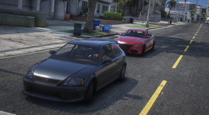 DLC Cars in Traffic