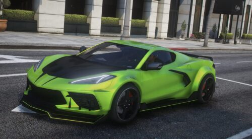 Chevrolet Corvette C8 Widebody | Debadged