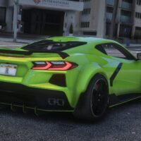 Chevrolet Corvette C8 Widebody | Debadged