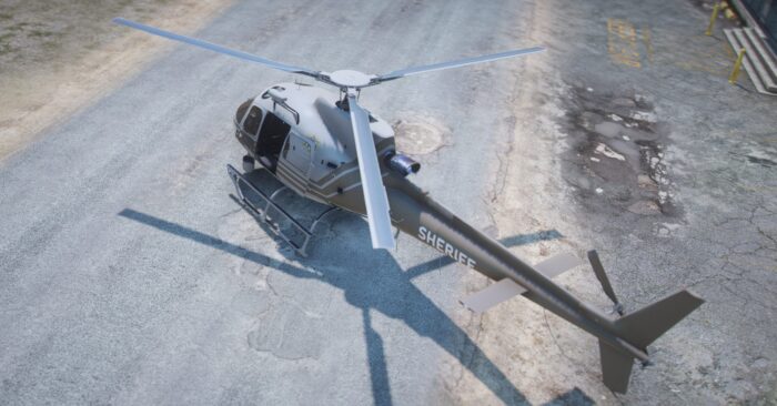 Sheriff Helicopter | Template