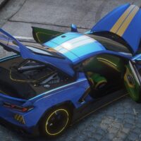 Chevrolet Corvette C8 Widebody Animated | Debadged