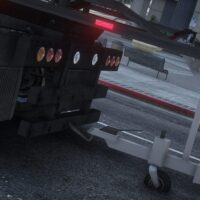 Flatbed with Tow Hitch