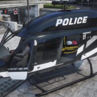 Police Helicopter | Template