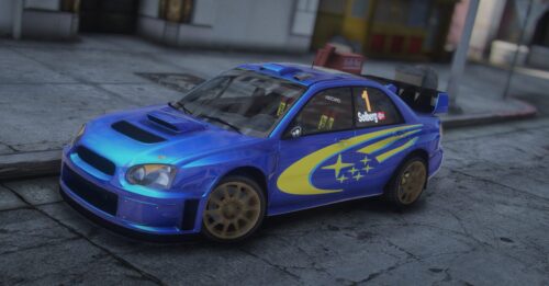 Subaru Impreza WRC | Debadged | Template