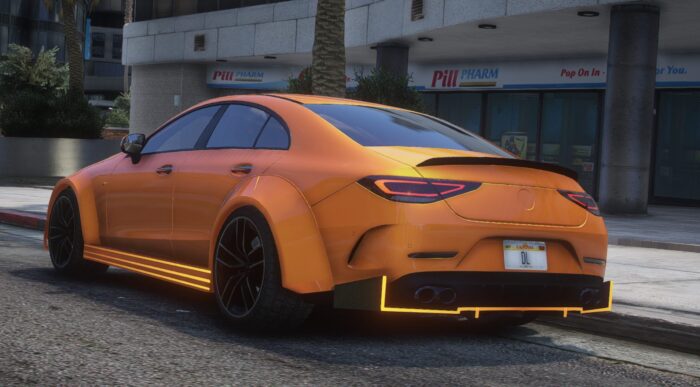 Mercedes CLS 2019 Animated | Debadged