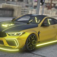 BMW M8 Widebody Animated | Tuning | Debadged
