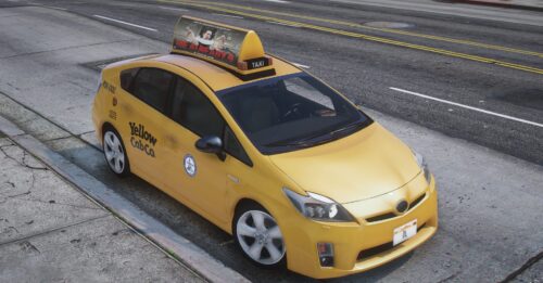 Toyota Prius TAXI | Debadged | Template
