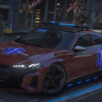 Audi e-tron GT EMS | Debadged | Template