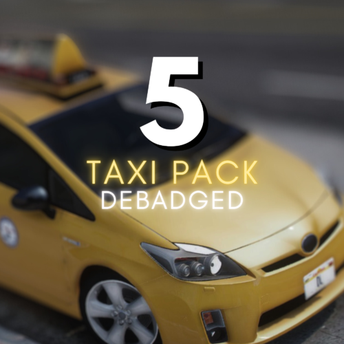 TMB_78da163f-af13-4be9-ab46-34221b41b67e.png Taxi Car Pack: 5 CARS | Debadged | Templates