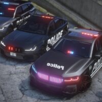Debadged Police Pack | 10 Vehicles | Templates