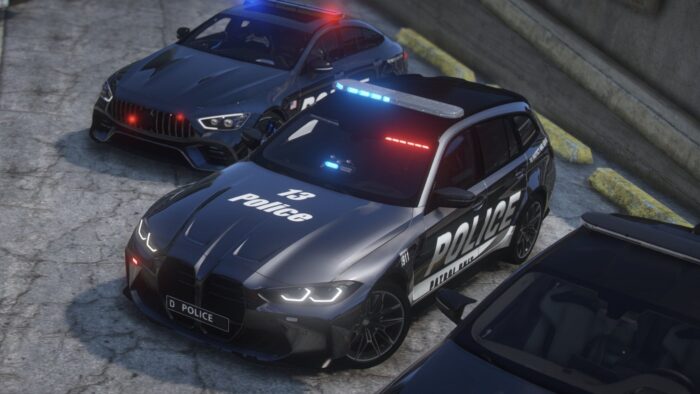 Debadged Police Pack | 10 Vehicles | Templates