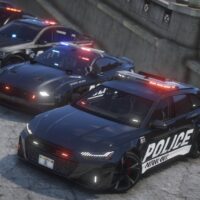 Debadged Police Pack | 10 Vehicles | Templates