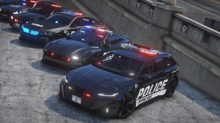 Debadged Police Pack | 10 Vehicles | Templates