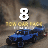Debadged Tow 8 Car Pack