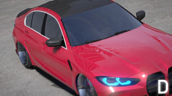 BMW M3 CS G80 Stanced | Custom Sound | Debadged