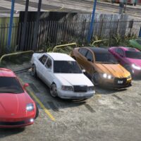 Stanced Vanilla Car Pack | 5 Vehicles | Templates
