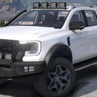 Ford Ranger Wildtrak 2023 | Debadged | Template
