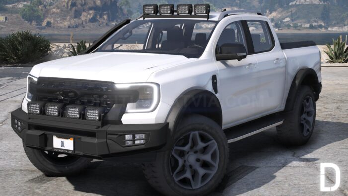Ford Ranger Wildtrak 2023 | Debadged | Template