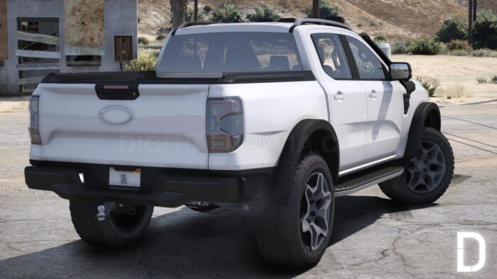 Ford Ranger Wildtrak 2023 | Debadged | Template