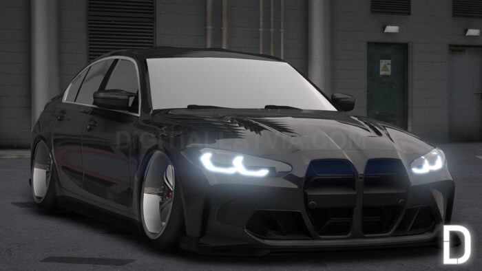 BMW M3 CS G80 Stanced | Custom Sound | Debadged