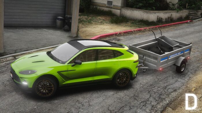 Aston Martin DBX 707 2023 | Debadged | Template