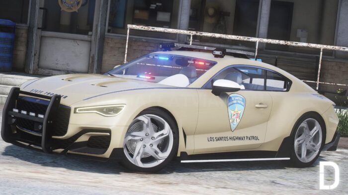 Highway Patrol Police Vanilla Car Pack | 5 Vehicles | Templates