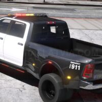 Dodge Ram 3500 Heavy Duty Police | Debadged | Template