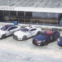 Highway Patrol Police Vanilla Car Pack | 5 Vehicles | Templates