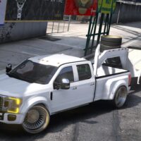 Ford F450 Platinum Super Duty Truck + Trailer | Debadged