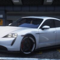 Porsche Taycan Turbo S 2021 | Debadged