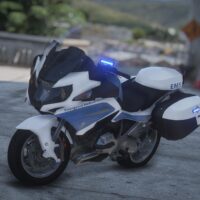 BMW R1200RT EMS Bike | Debadged | Template