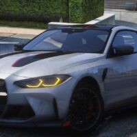 BMW M4 CSL 2023 | Debadged | Template