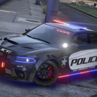 Dodge Charger SRT Hellcat Police | Debadged | Template
