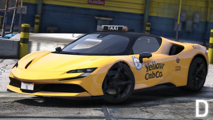 digitallatvia_1_6afbbabe-d82c-4757-9c93-7744802726cd.jpg Ferrari SF90 TAXI | Debadged | Template