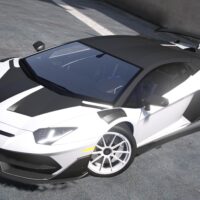 Lamborghini Aventador SVJ | Debadged | Template