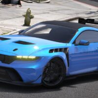 Ford Mustang GTD 2025 | Debadged | Template