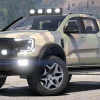 Ford Ranger Wildtrak 2023 | Debadged | Template