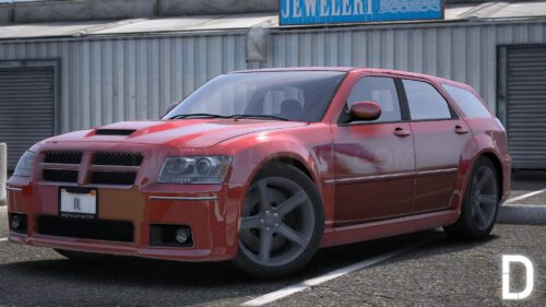 Dodge Magnum SRT8 2008 | Debadged
