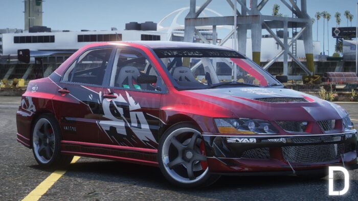 digitallatvia_1_9d3ade7e-32ce-4583-8dad-8d2ba4f57294.jpg Mitsubishi Lancer Evolution IX 2006 FNF Tokyo Drift | Debadged
