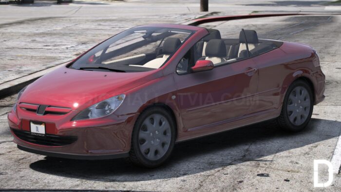 digitallatvia_1_b70a4271-dbca-4853-8453-80f6cc28eacd.jpg Peugeot 307 Coupe Cabriolet 2004 | Debadged | Animated Roof