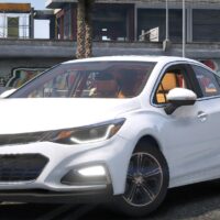 Chevrolet Cruze RS 2018 | Debadged | Template
