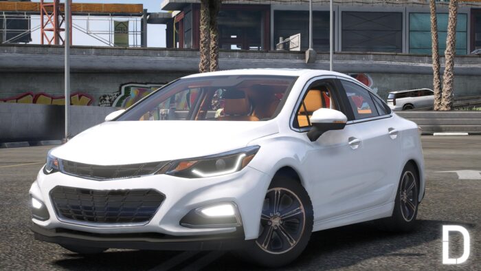 Chevrolet Cruze RS 2018 | Debadged | Template