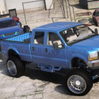 Ford F-350 Super Duty Truck + Trailer | Debadged