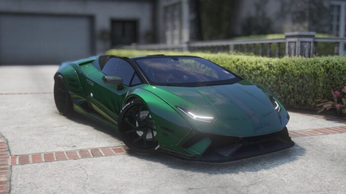 Lamborghini Huracan Spyder Liberty Walk | Debadged