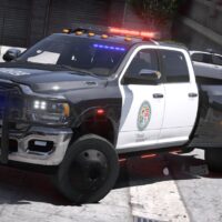 Dodge Ram 3500 Heavy Duty Police | Debadged | Template