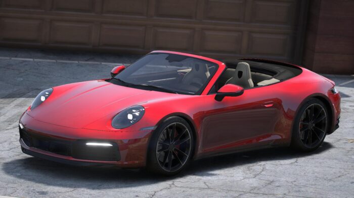 digitallatvia_1_e38ef8f8-a3f1-42be-85c0-8686888e097d.jpg Porsche 911 Carrera 4S Cabriolet 2020 | Debadged | Animated Roof