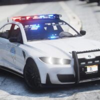 Highway Patrol Police Vanilla Car Pack | 5 Vehicles | Templates