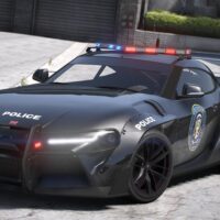 Highway Patrol Police Vanilla Car Pack | 5 Vehicles | Templates