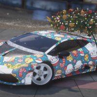 Lamborghini Huracan Twin Turbo Christmas | Debadged | Custom Sound | Template