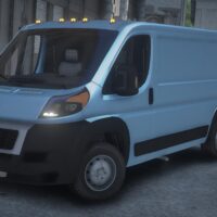 Dodge RAM ProMaster | Debadged | Template